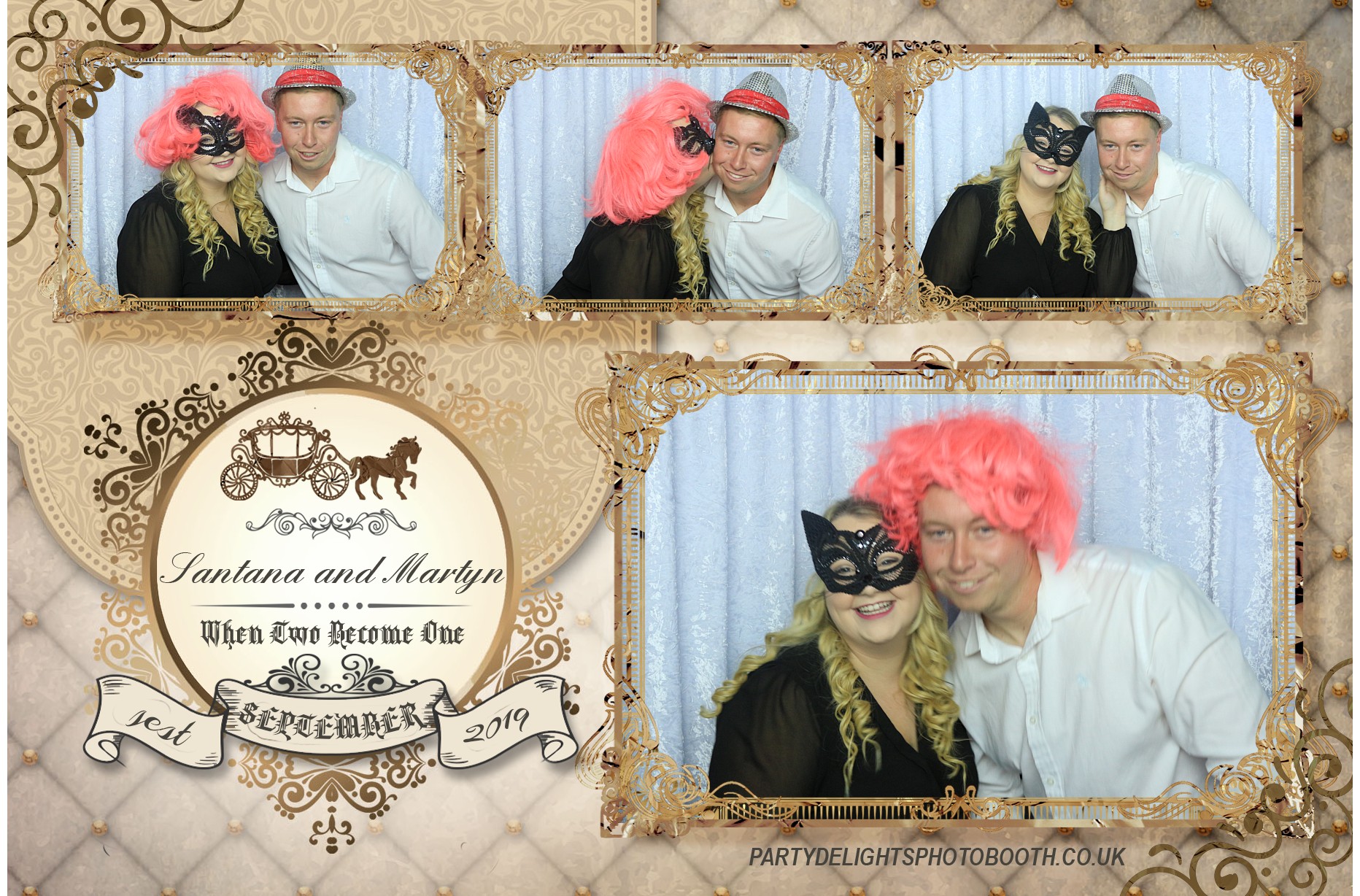 Martyn and Santana’s Wedding - Prints | View more photos from the event at gallery.partydelightsphotobooth.co.uk/u/PartyDelightsPhotoBooth/Martyn-and-Santana’s-Wedding-Prints